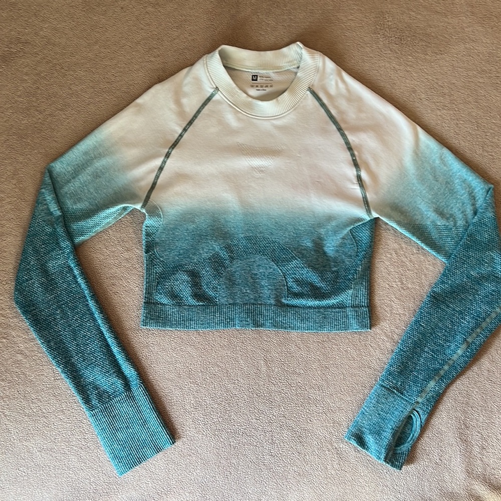 Women’s ombré workout set for the gym - Picture 2 of 6